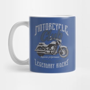 Motorcycle Club Legendary Riders Mega Mug